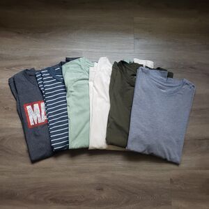 Lot of 6 Men's Tshirts XL Goodfellow & Co, Stori, JCrew